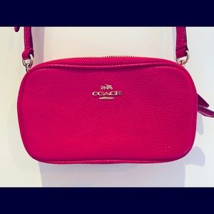 Small Hot Pink Coach Bag
